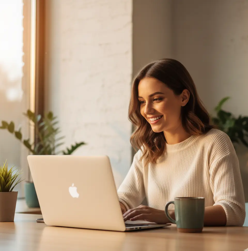 Worker preparing an order.